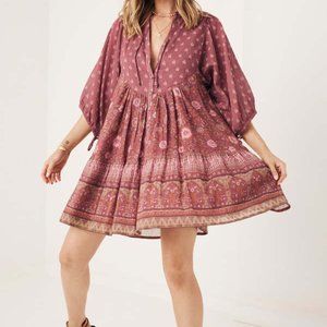 Spell utopia mini dress
